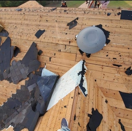 Emergency roof repair and replacement in Oklahoma by Belter Roofing OKC