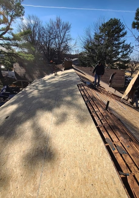Emergency roof repair and replacement in OKC.