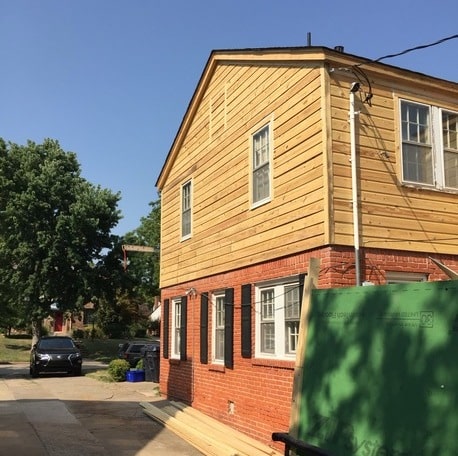 Belter roofing and construction residential siding replacement.