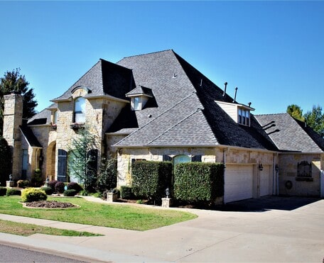 Complete residential roof replacement in Oklahoma by Belter Roofing OKC.