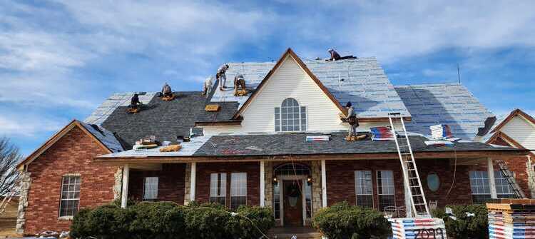 Belter Roofing can help with Oklahoma storm damage roof repair.