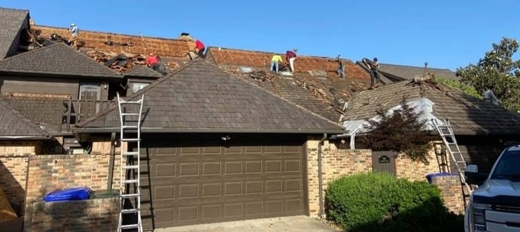 Oklahoma roof repair after extreme weather.