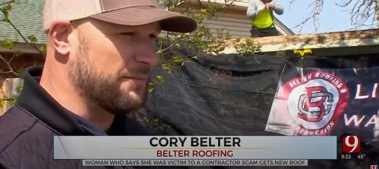 Oklahoma Family Gets New Roof After Being Scammed (News 9)